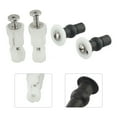 Toilet Seat Cover Close Top Fix Screws Nut Lid Pan Fixing HINGES Hole