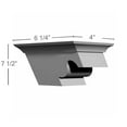 thumbnail image 2 of Ekena Millwork 7 1/2"W x 6 1/4"D x 4"H Nexus Bracket, Right, 2 of 5