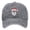 Grey, variant on Baseball Caps Santa Embroidered Wash Cap for Outdoor Sun Men Women Casual Everyday Headwear Black