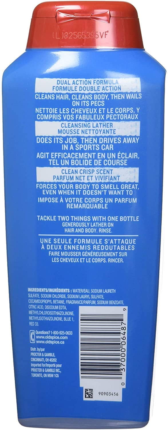 Old Spice High Endurance Hair & Body Wash 18 oz - Walmart.com