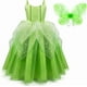 thumbnail image 1 of Disfraz de hada para niñas, vestido de princesa + alas de mariposa de hada, 2 piezas, para fiesta de cumpleaños, Halloween, Navidad, carnaval, cosplay, de 2 a 11 años., 1 of 5