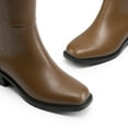 thumbnail image 3 of BURUDANI Womens Knee High Boots Side Zipper Low Heel Tall Boots for Fall Winter Fashion, 3 of 6