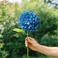 thumbnail image 5 of YardChic 1Pc Hydrangea Artificial Flowers, Bulk Silk Fake Flower with Stems, UV Resistant Faux Hydrangeas Flowers for Table Vase Centerpieces Outside Party Wedding Home Indoor Outdoor Decor, 5 of 7