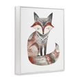 thumbnail image 3 of Stupell Industries Bohemian Scandinavian Style Fox White Framed Giclee Art, 11 x 14, by LSR Design Studio, 3 of 8