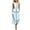 Light Blue, variant on Costeam Womens Contrast Piping Sleeveless Vest and Roll Cuff Wide Leg Pants Two Piece Outfit Button Front Top with Side Pockets Elastic Waist Solid Color Casual Set Multi Color