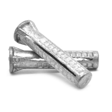 

#6-8 x 1 1/2 Wood Screw Anchor Lead Alloy Pk 100