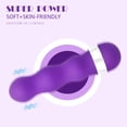 thumbnail image 6 of Handheld Personal Wand Massager with Memory Feature Massage 20 Patterns 8 Speeds Skin Soft SiliconeH255, 6 of 6