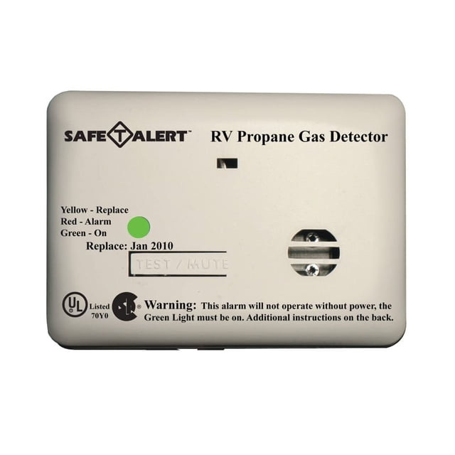 Alarma de gas LP Safe T Alert Mini Surface Mount, color blanco