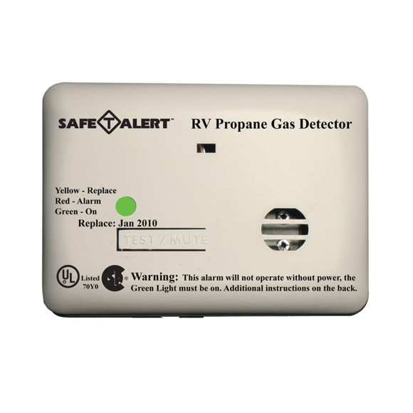 Alarma de gas LP Safe T Alert Mini Surface Mount, color blanco
