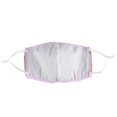 thumbnail image 1 of Qukaim Cubrebocas de algodón, 4 unidades, unisex, transpirable, a prueba de polvo, lavable, protector de respiración, color rosa oscuro, 1 of 5