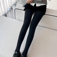 thumbnail image 3 of Medias de invierno de moda para mujer, pantimedias elásticas sin costuras, mallas térmicas cálidas, prendas de vestir, pantalones portátiles Negro BLESIY pantimedias mujer, 3 of 6