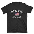 thumbnail image 1 of Mastic Beach New York Patriot Men's Cotton T-Shirt, 1 of 1