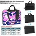 thumbnail image 2 of ZICANCN Laptop Case 14 inch, Abstract Pastel Tulip Work Shoulder Messenger Business Bag for Women and Men, 2 of 7