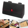 thumbnail image 4 of Funda de cuero para gafas de coche universal con cierre magnético, caja de gafas con clip automático Negro Baoblaze soporte para gafas de sol para coche, 4 of 8