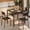 Black -storage, variant on Kitchen Table and Chairs Set for 2, Lofka Dining Table with Storage Rack for Storing Tissues and Cups, 300lbs, Gray
