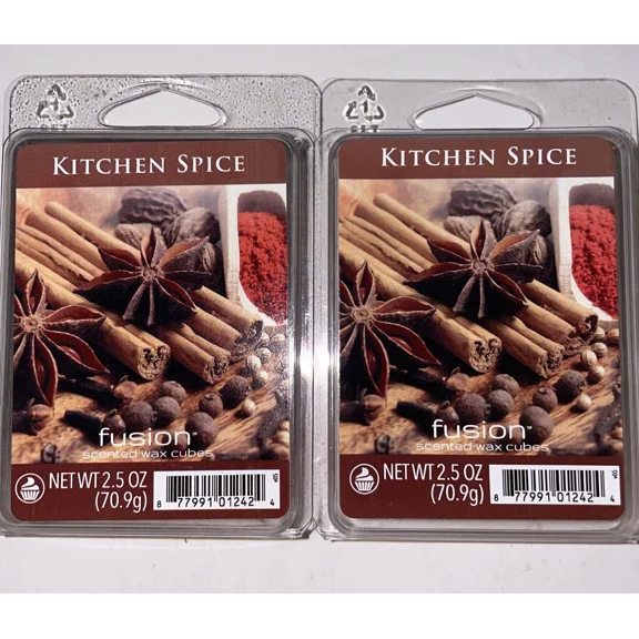 STARLIGHT- Packs Fusion Kitchen Spice Scented Wax Melts 2 Packs / 2.5 Oz Each