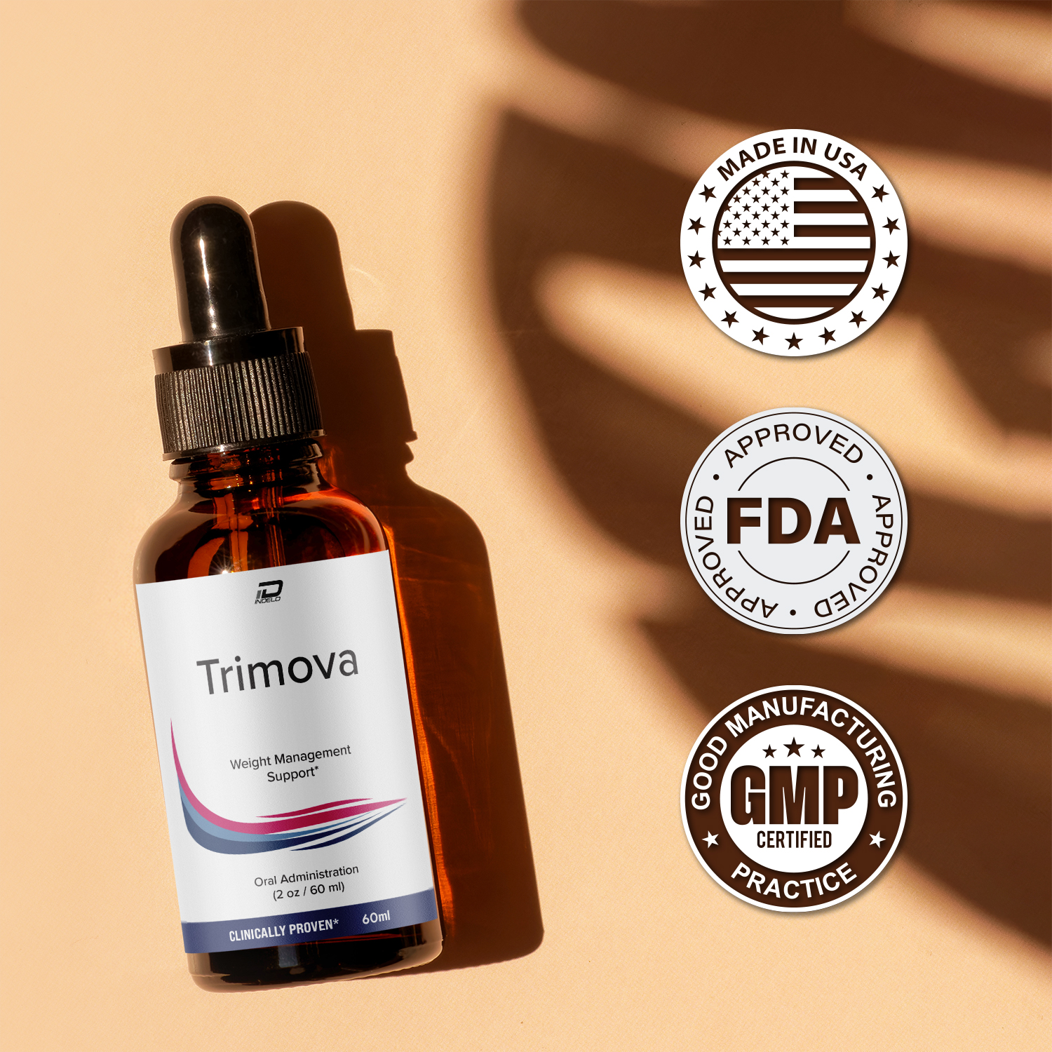 (5 Pack) Trimova Metabolism Drops Liquid Supplement - Trimova Drops for Weight Management - Trimova Metabolic Drops