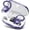 Dark purple, variant on Ear Buds Wireless Bluetooth Earbuds Sport 2026 New Bluetooth 5.3 Headphones with LED Display 128H Playtime Powerful Bass Over Ear Earphones with Earhooks IP7 Waterproof for Gym/Running/Workout