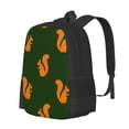 thumbnail image 1 of Easygdp Bold Squirrel Silhouettes Mochila de Gran Capacidad Minimalista Ideal para Escuela, Viajes y Uso Diario, 1 of 6