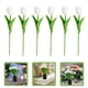 thumbnail image 5 of KAKOWELY 20 tulipanes artificiales falsos para arreglos florales, materiales para ramos de boda., 5 of 5