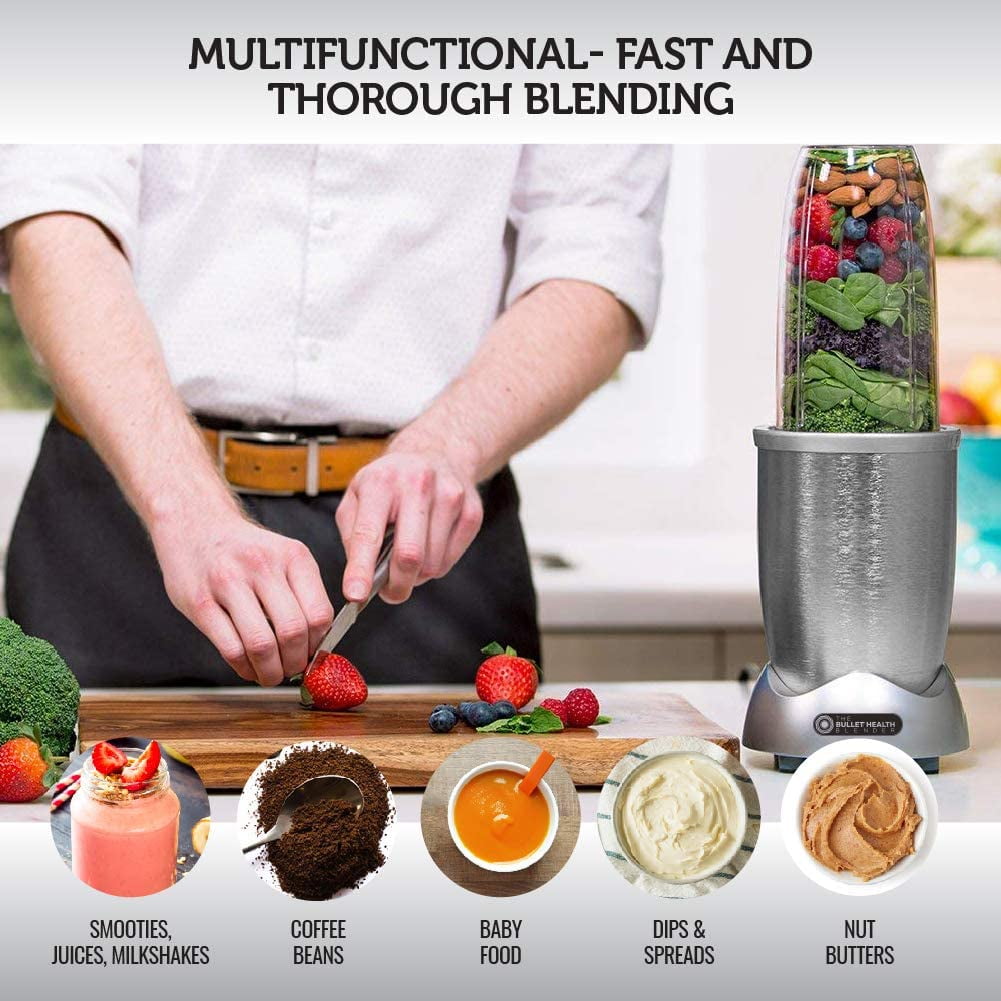 Buy Bullet Blender Combo Mixer with 250WSliver Online at Lowest Price