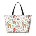 thumbnail image 2 of Disketp Cute Little Animals Bolsa de Playa de Gran Capacidad, Bolso Impermeable y a Prueba de Arena para Mujer, Ideal para Playa, Piscina y Natación, 2 of 7