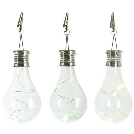 

Waterproof Solar Rotatable Outdoor Garden Camping Hanging LED Light Lamp Bulb Garden Light Clear