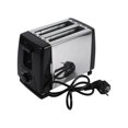 thumbnail image 2 of 2‑Slice Toaster Stainless Steel Machine 750W Electric for Breakfast Household Bread Baking EU Plug 220V, 2 of 8