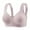 Purple, variant on hoksml Front Closure Sports Bras, Women's Push Up Wireless Bra Padded T Shirt Bras No Underwire Lift Up Add One Cup Bralette 2025 on Clearance