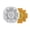 2, variant on Crystal Ball Base Mold Resin Casting Silicone Mold Suitable for Candle Holder
