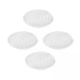 thumbnail image 1 of AMLESO Pack of 2 Furniture Foot Protectors, Clear, Easy to Use, Stable And , Anti-slip Effect, Floor Protection for Chairs , Round Diameter 6cm, 4 Pcs, 1 of 8