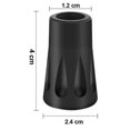 thumbnail image 4 of 10 Pack/5 Pair Walking Pole Rubber Tips, Trekking Pole Tip Protectors, 4 of 5