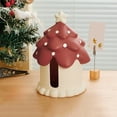 thumbnail image 3 of Christmas Tree Lights Ceramic Christmas Tree Tissue Box, Home Living Room Decor, Elegant Tea Table Roll Paper Holder Small Christmas Tree, 3 of 6