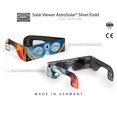 thumbnail image 2 of Gafas de eclipse Solar Viewer Baader AstroSolar plateadas y doradas x5, 2 of 4