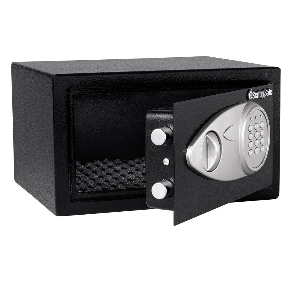 SentrySafe X041E Security Safe with Digital Keypad Lock, 0.41 Cu-Ft., Black