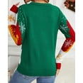 thumbnail image 5 of Sweaters for Women Trendy Ugly Christmas Sweater Crewneck Long Sleeve Knitted Pullover Sweaters Shermie, 5 of 6