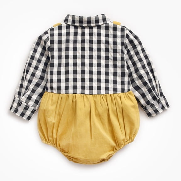 Vedolay Boy's Fall Jumpsuits Boys Halter Backless Romper Toddler Kid Jumpsuit Pants Clothes with Pocket,Black 12-18 Months