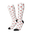 thumbnail image 2 of Balery Heartbeat Symbol Fun Novelty Socks Men'S Women'S Crew Socks Funny Crazy Novelty Socks Quirky And Cool Socks, 2 of 9