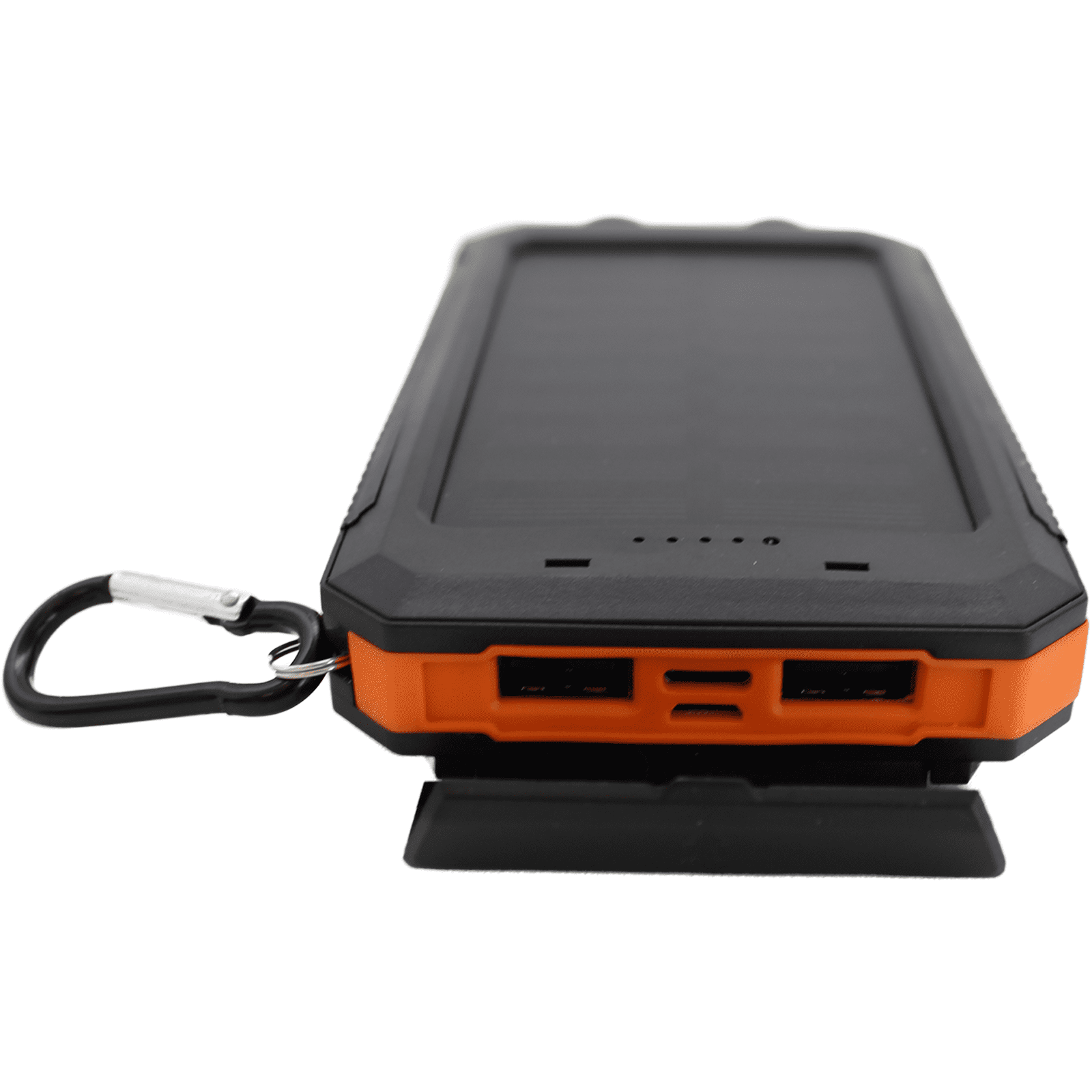 Jaspertronics Portable Solar Panel Power Bank 5V 2.0A with Compass - Durable, Lightweight for Camping, Travel, and Emergency Use - 1 Unit per pack