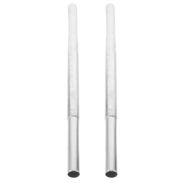 GAXIRE 2Pcs Golf Club Extension Rod Iron Silver Easy Installation for Precise Shots and Longer Distance