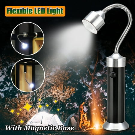 Black Flexible 9*LED Light BBQ Working Light Magnetic Lamp (Best Way To Light A Bbq)