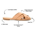 thumbnail image 2 of Journee Collection Womens Haize Tru Comfort Foam Slide Low Block Heel Sandals, 2 of 6