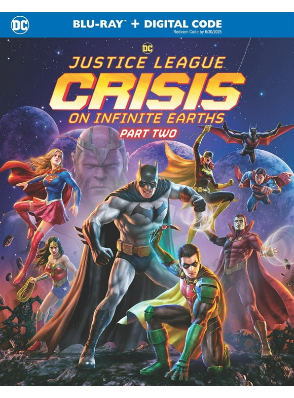 Justice League: Crisis on Infinite Earths Part Two (Blu-ray + Digital Copy)