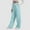#Light Blue, variant on DPTALR Women's High Waist Baggy Wide Leg Joggers with Pockets Lightweight Comfy Drawstring,Blue,Size XL