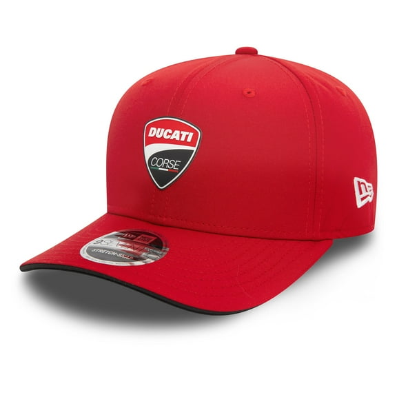 Ducati Corse Stretch-Snap Logo Cap Red