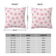 thumbnail image 2 of Pofeuu Cartoon Pig Print Double-sided plush pillowcase Square Throw Pillow Covers Pillows Cover for Living Room Bedroom Sofa Couch Cushion Cover（No pillow core）-22"x22", 2 of 7