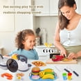 thumbnail image 3 of Juego de utensilios de cocina GJOF2YK Kids con Play Food, 72 piezas, 3 of 7