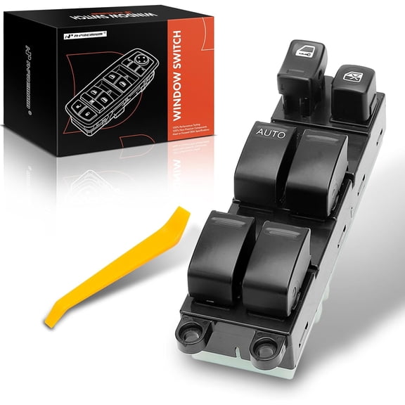 A-Premium Master Power Window Switch Compatible with Nissan Maxima 1999 2000 2001 2002 2003, Replace# 06259467