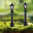 thumbnail image 3 of Minkissy 10Pcs Miniature Street Lamp Post for DIY Projects and Indoor Display with LED Light Source 3.14X0.59X0.59in, 3 of 8
