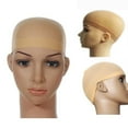 thumbnail image 4 of HAOAN 2Pcs Light Brown Stocking Wig Caps Stretchy Nylon Wig Caps for Women, 4 of 8